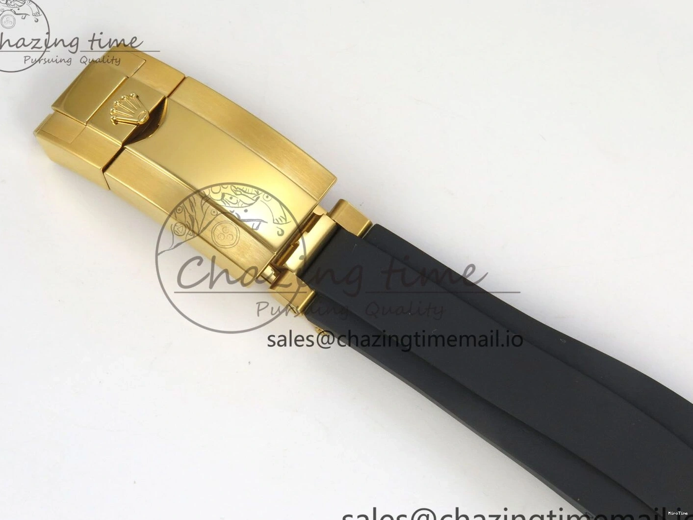 MiroTime 0502 Daytona 116508 YG 3CF 1:1 Best Edition Black Bezel Meteorite Dial on Oysterflex Strap SH4130 V2(Mod Version) Effortless 119